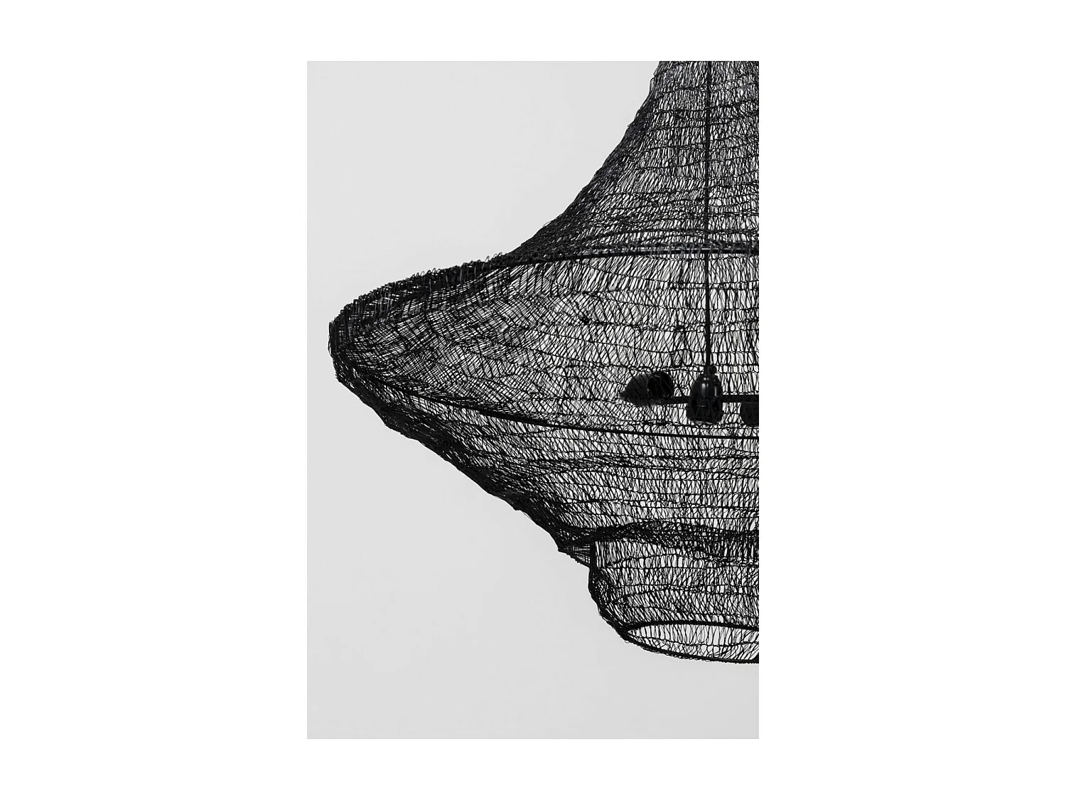 Hängeleuchte Cocoon Schwarz Ø89cm