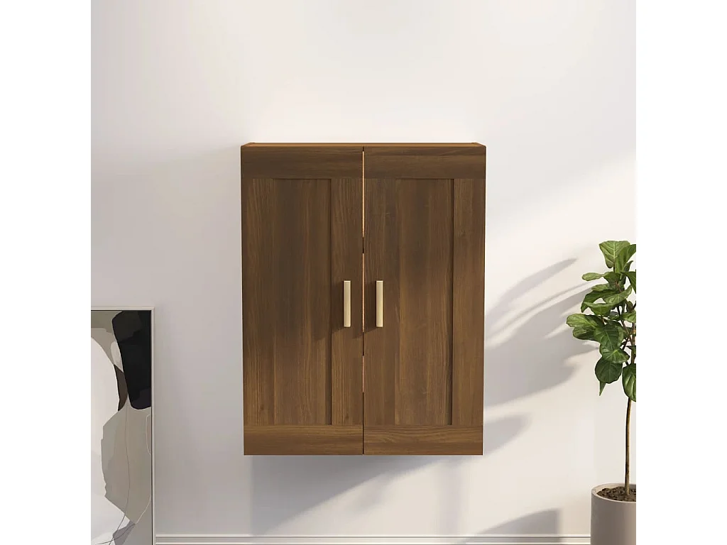 Armoire murale Chêne marron 69,5x32,5x90 cm Bois d'ingénierie OLA6379