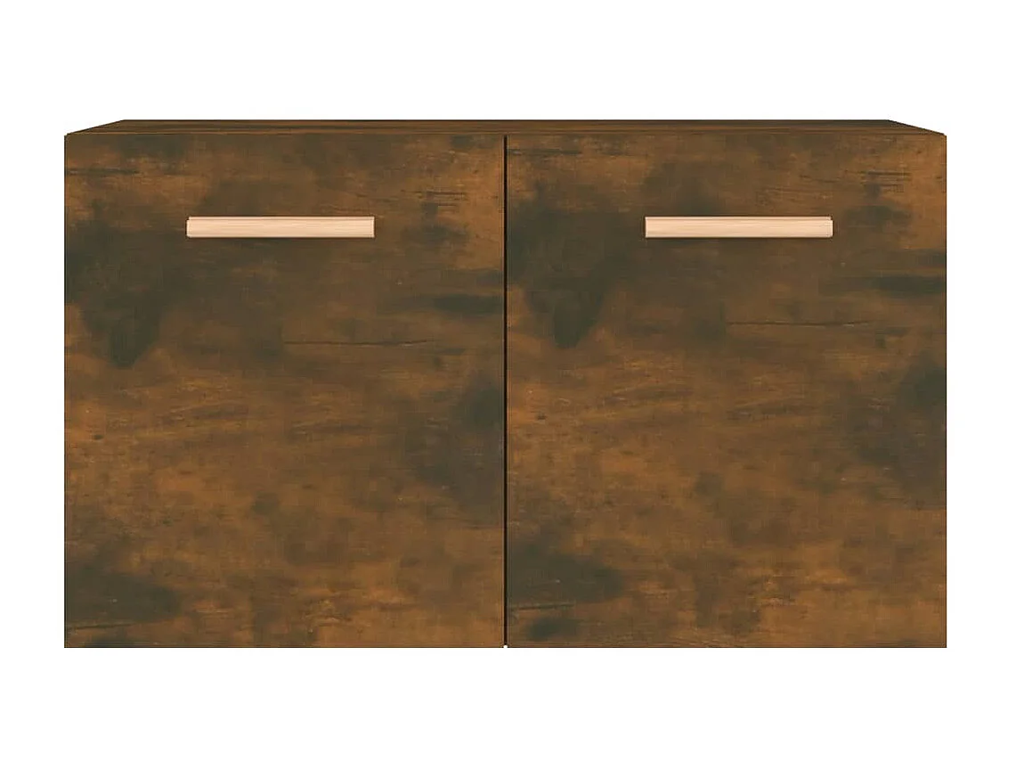 Wandschrank,Wandhängeschrank Räuchereiche 60x36,5x35 cm Holzwerkstoff -gkd432927