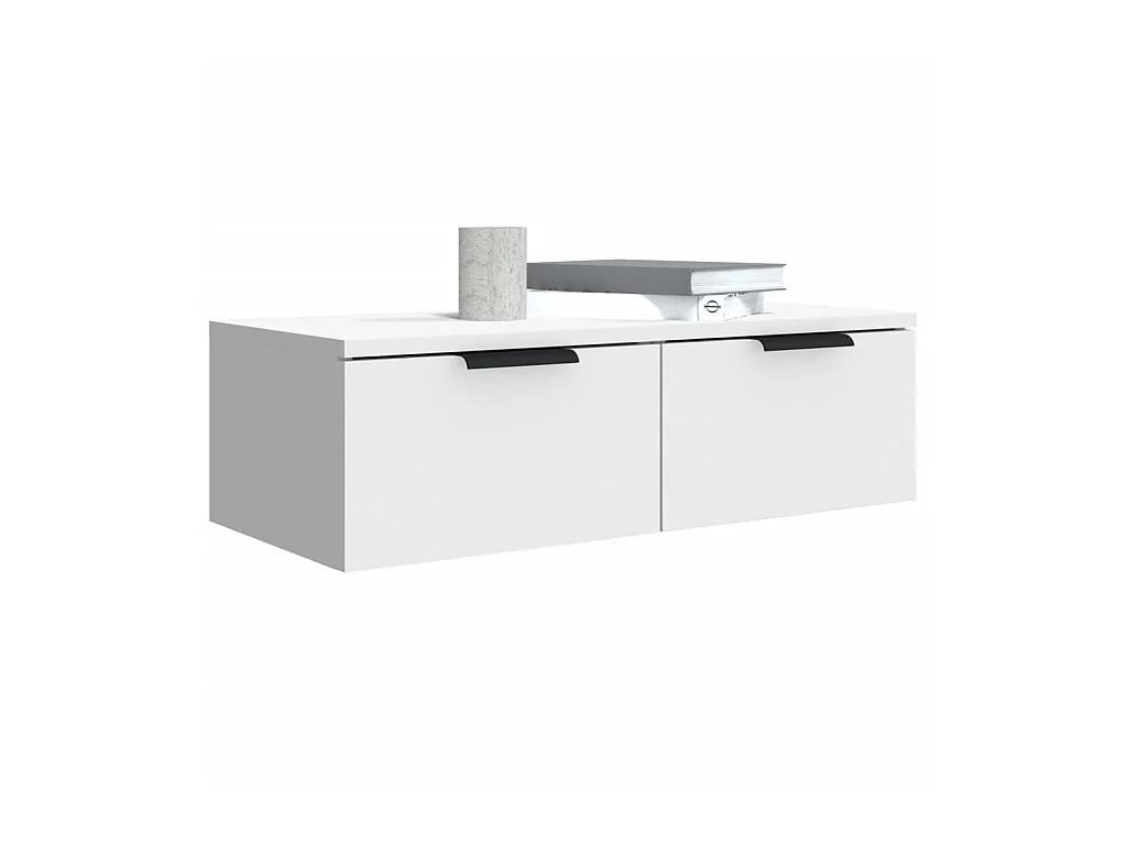 Armoire murale Blanc 68x30x20 cm Bois d'ingénierie OLA8094