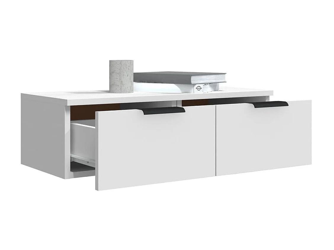 Armoire murale Blanc 68x30x20 cm Bois d'ingénierie OLA8094