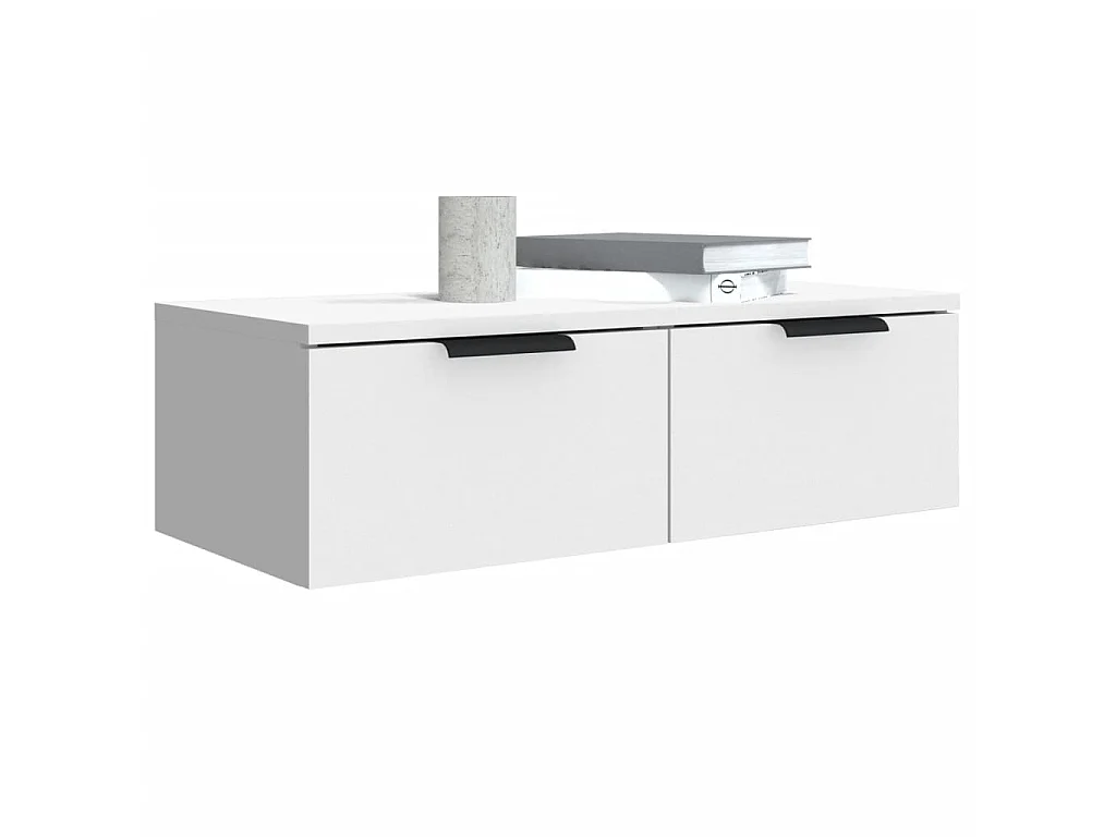 Armoire murale Blanc 68x30x20 cm Bois d'ingénierie OLA8094