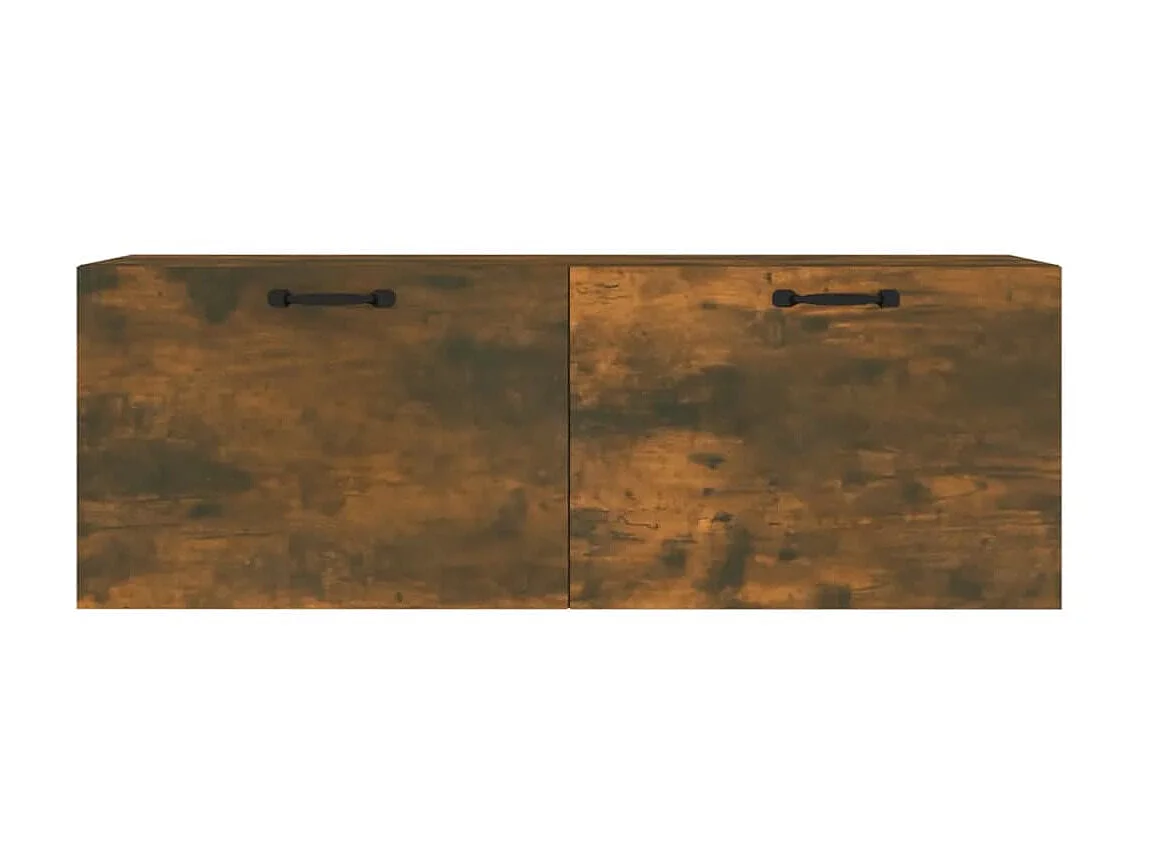 Wandschrank,Wandhängeschrank Räuchereiche 100x36,5x35 cm Holzwerkstoff -gkd32109