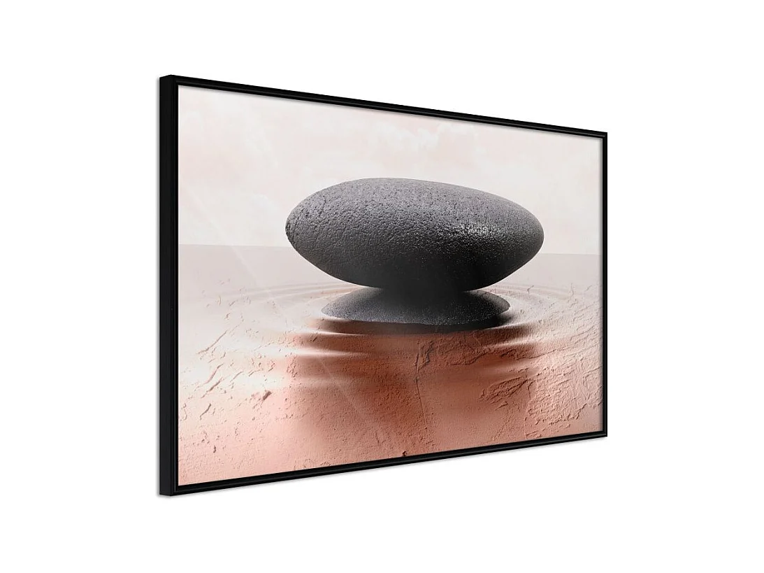 Affiche Murale Encadrée "Balance" 45 x 30 cm Noir