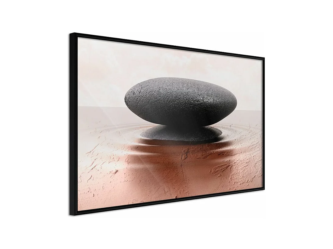 Affiche Murale Encadrée "Balance" 30 x 20 cm Noir