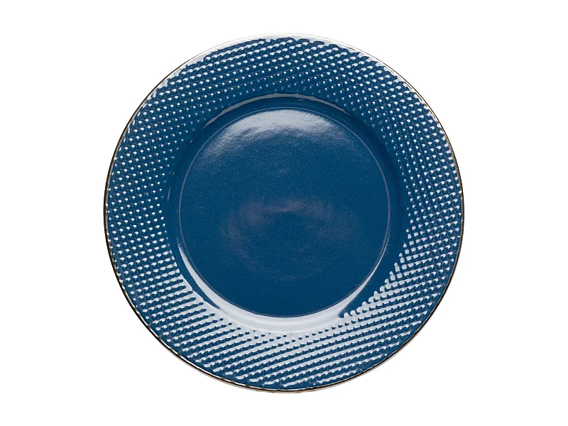 Piatto Muse blu Ø20cm