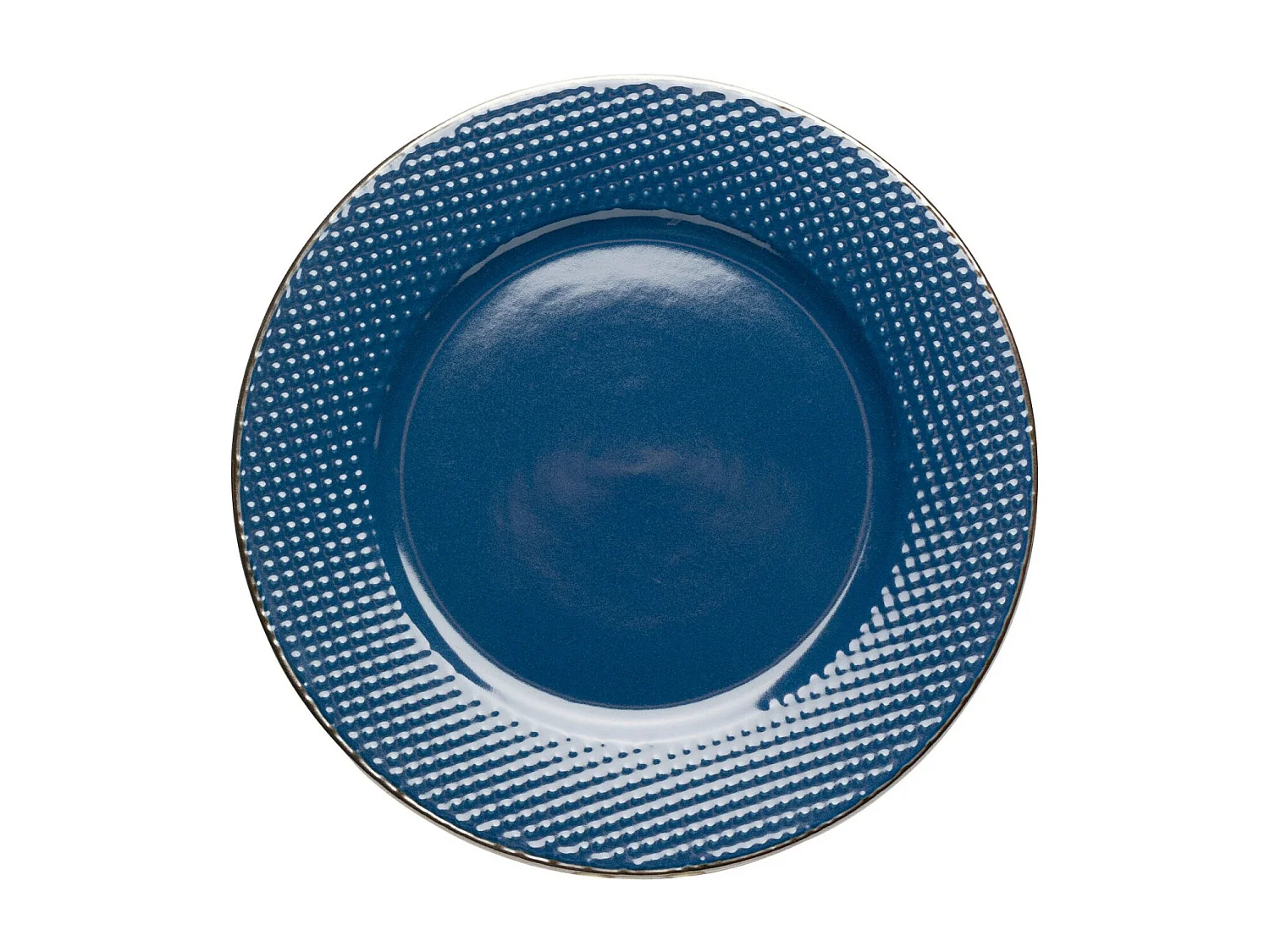 Assiette Muse bleu Ø20cm