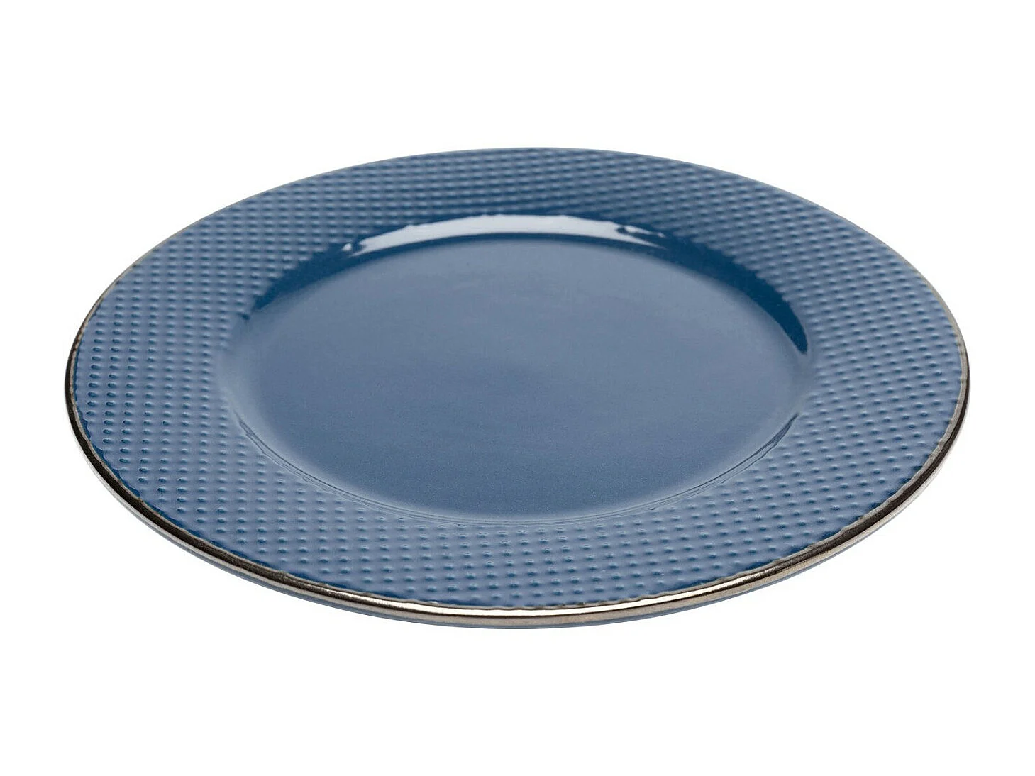 Assiette Muse bleu Ø20cm