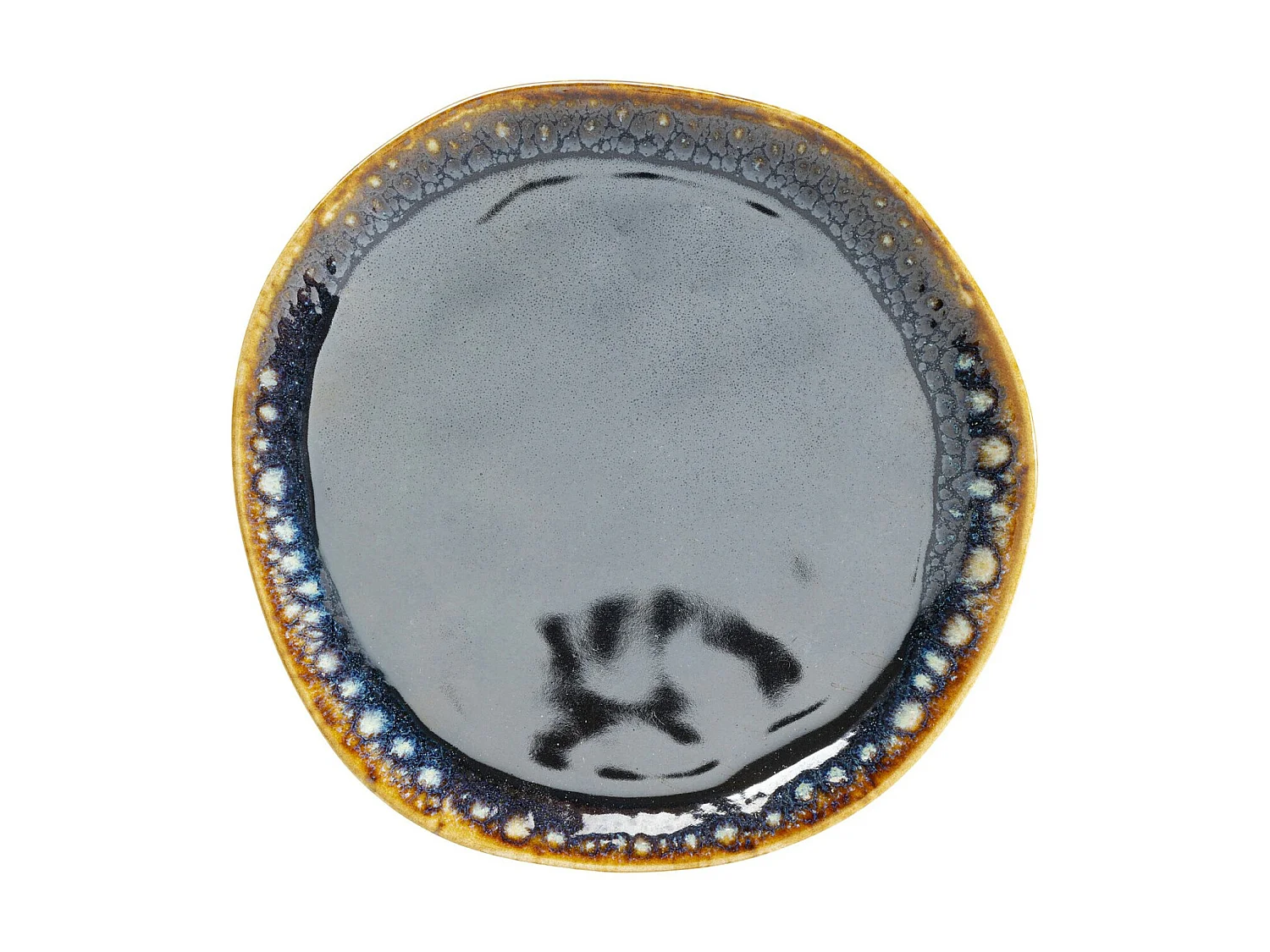 Assiette Lio bleu nuit Ø20cm