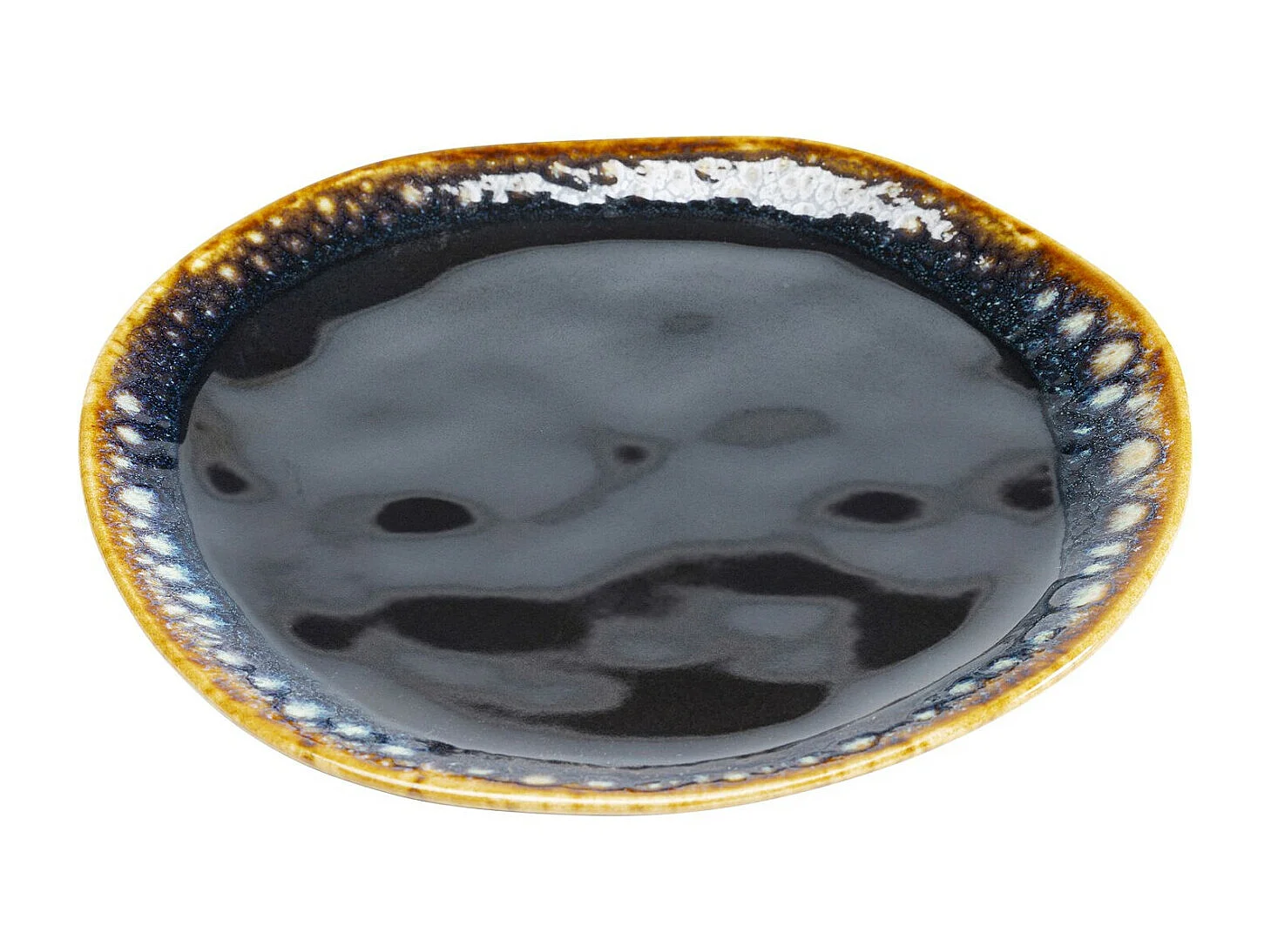 Assiette Lio bleu nuit Ø20cm