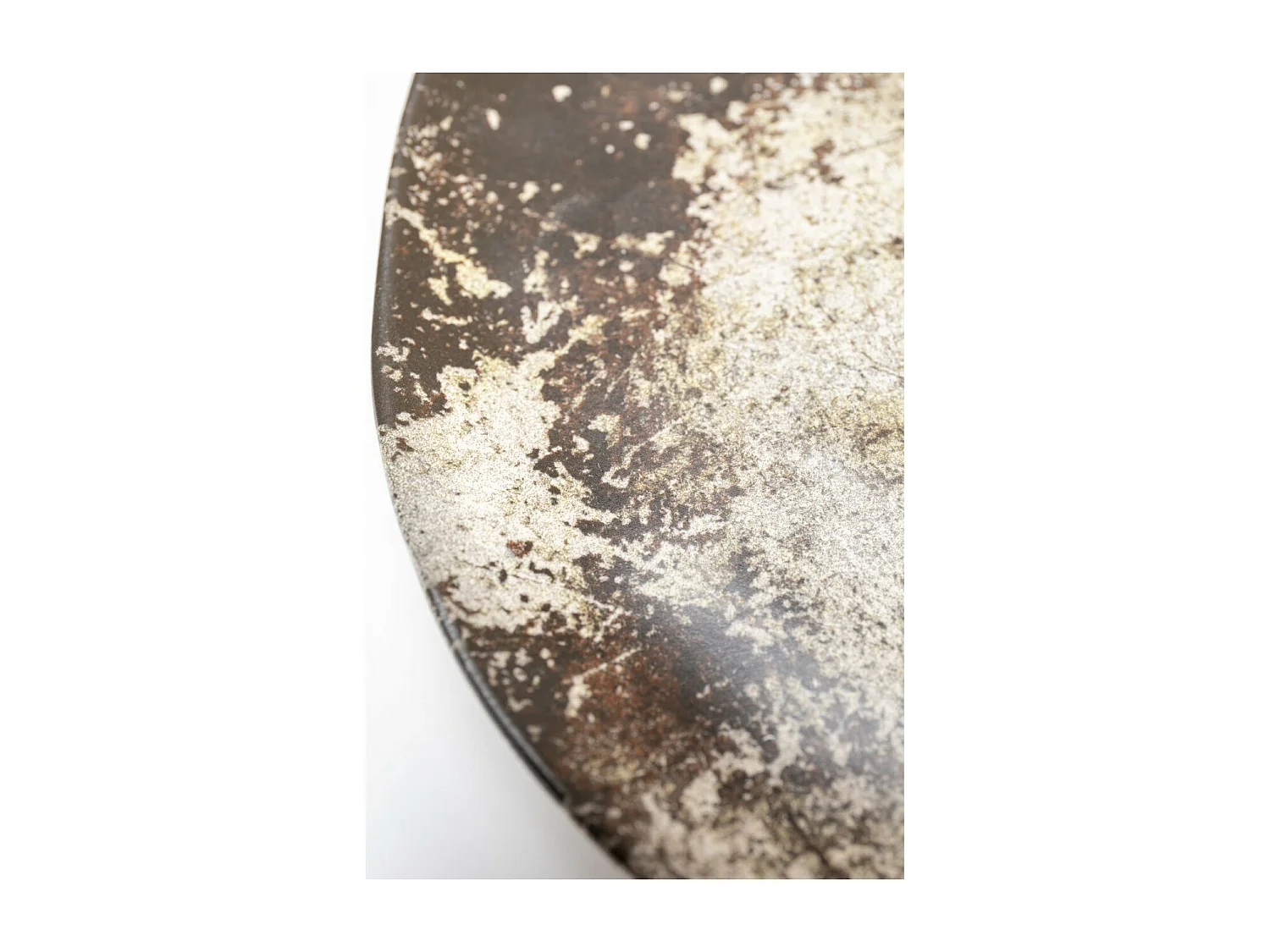 Assiette Savannah marron/gris Ø20