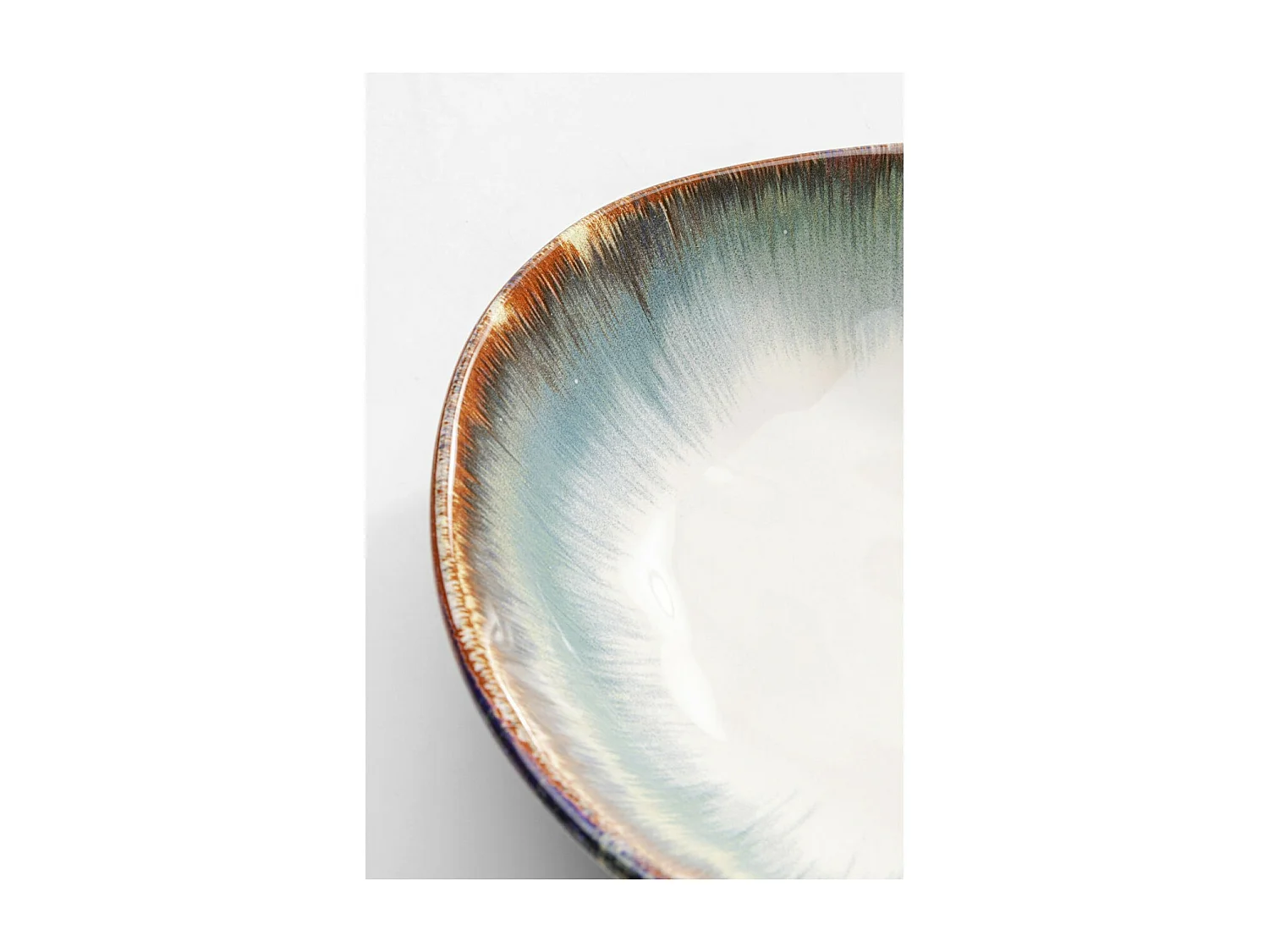 Assiette creuse Laguna bleu Ø20cm