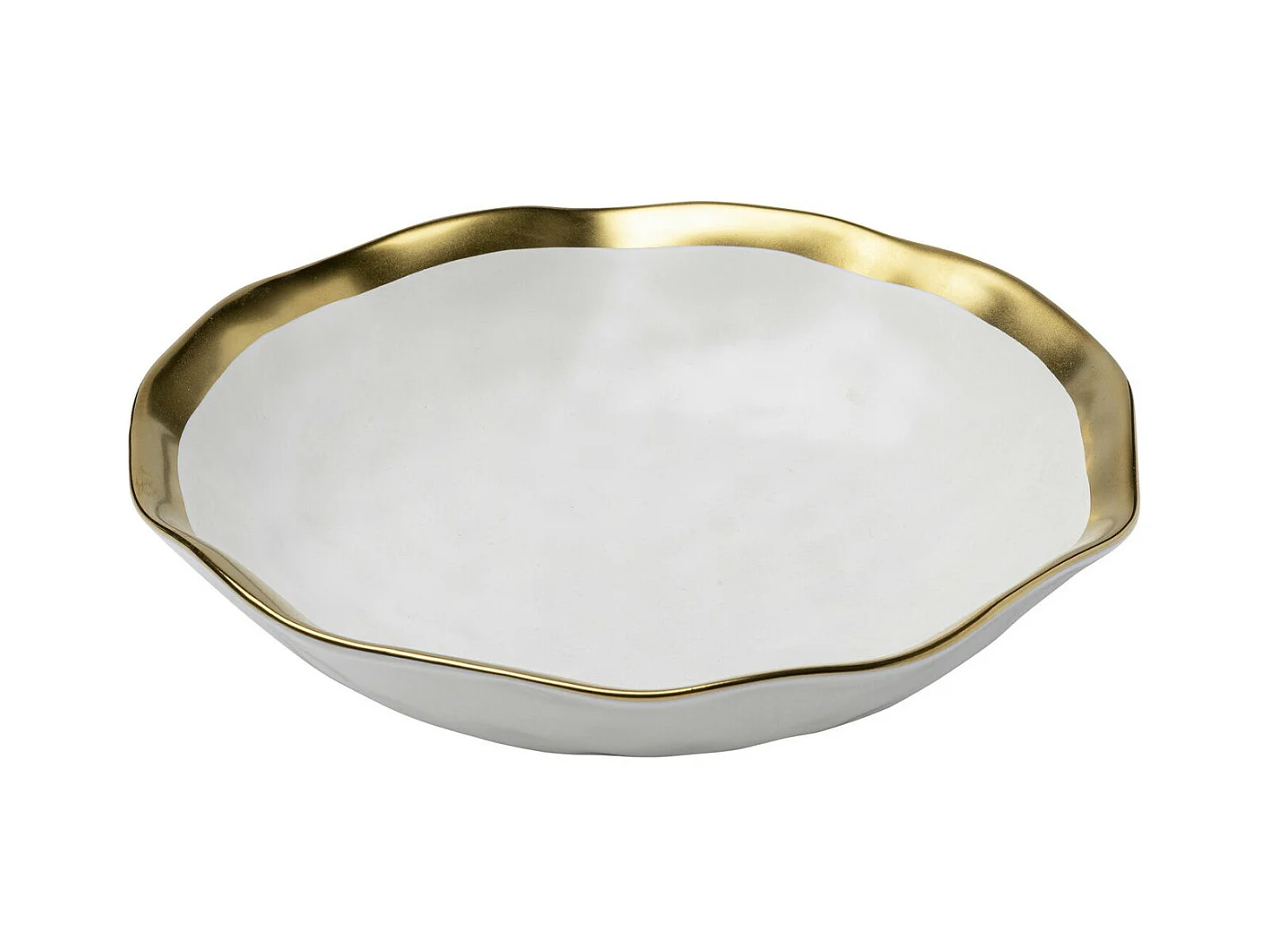 Piatto fondo Bell White Ø20cm