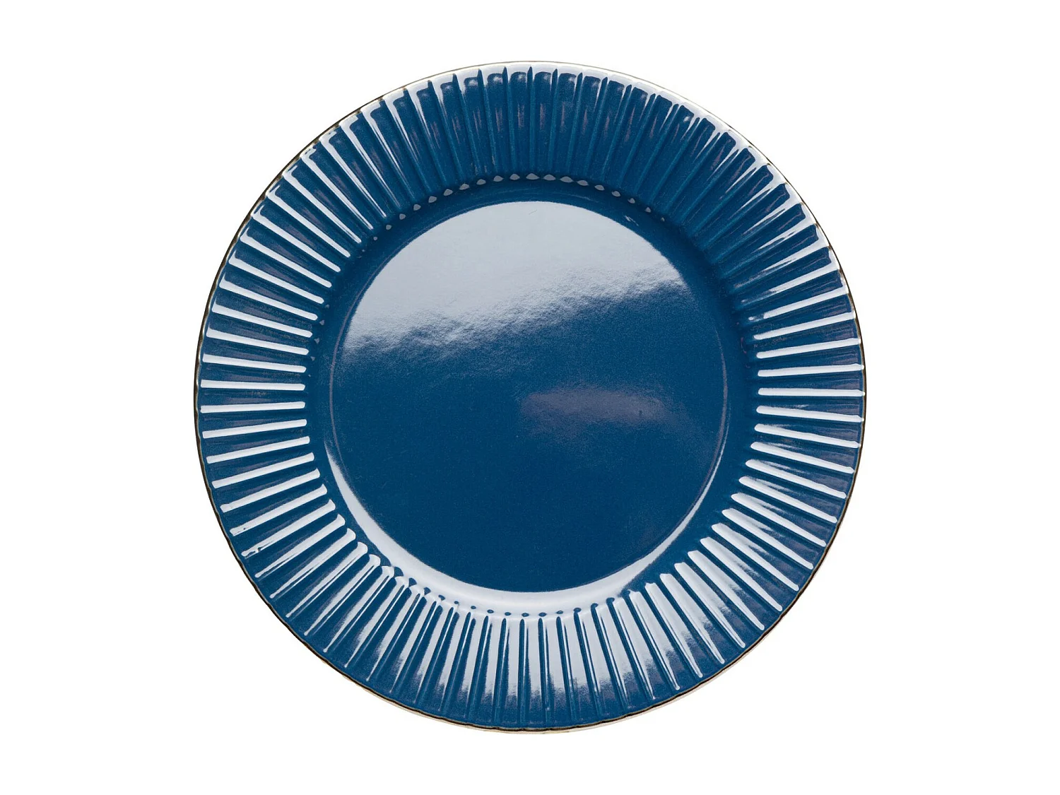 Assiette Muse bleu Ø27cm