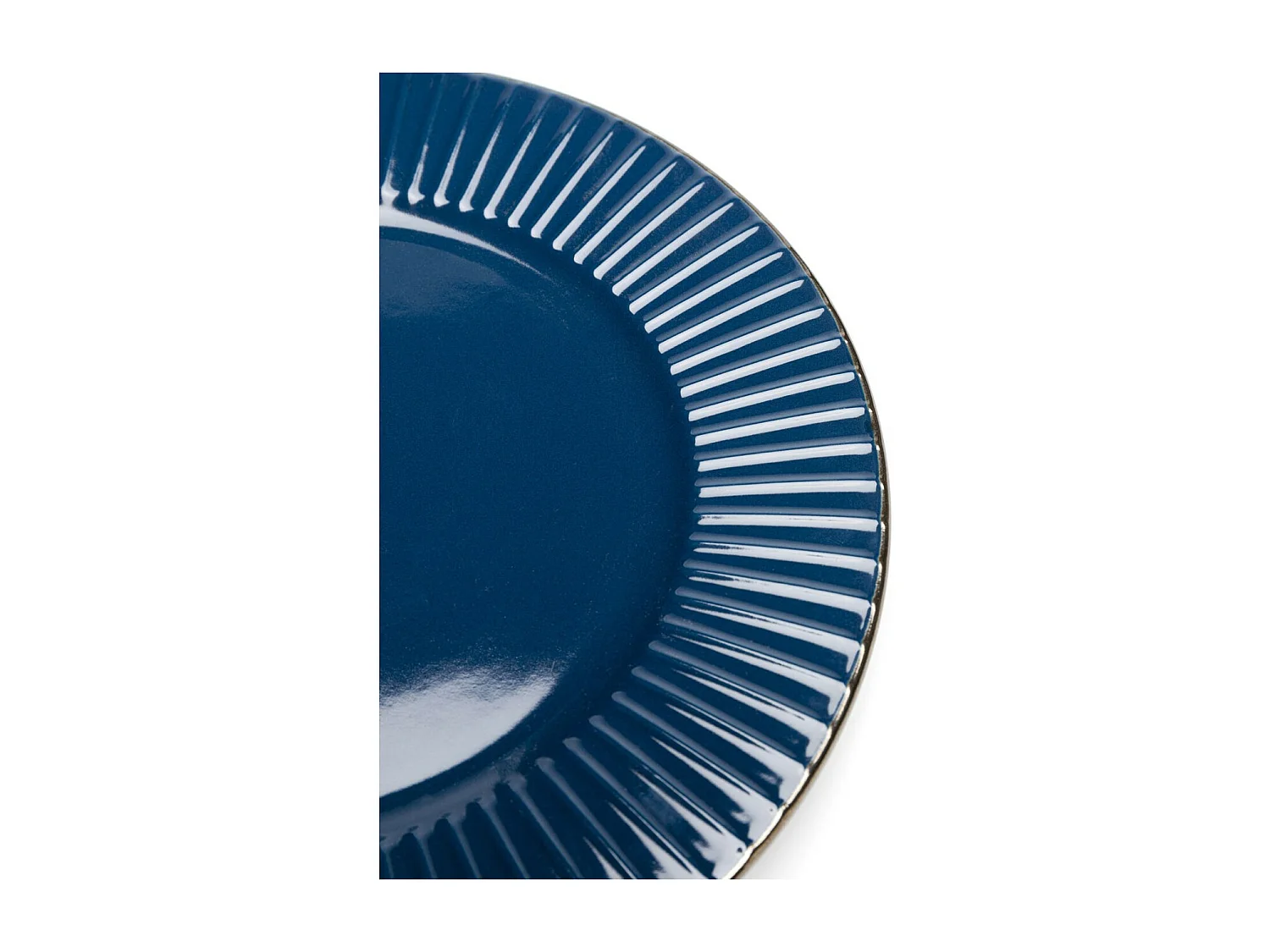Assiette Muse bleu Ø27cm