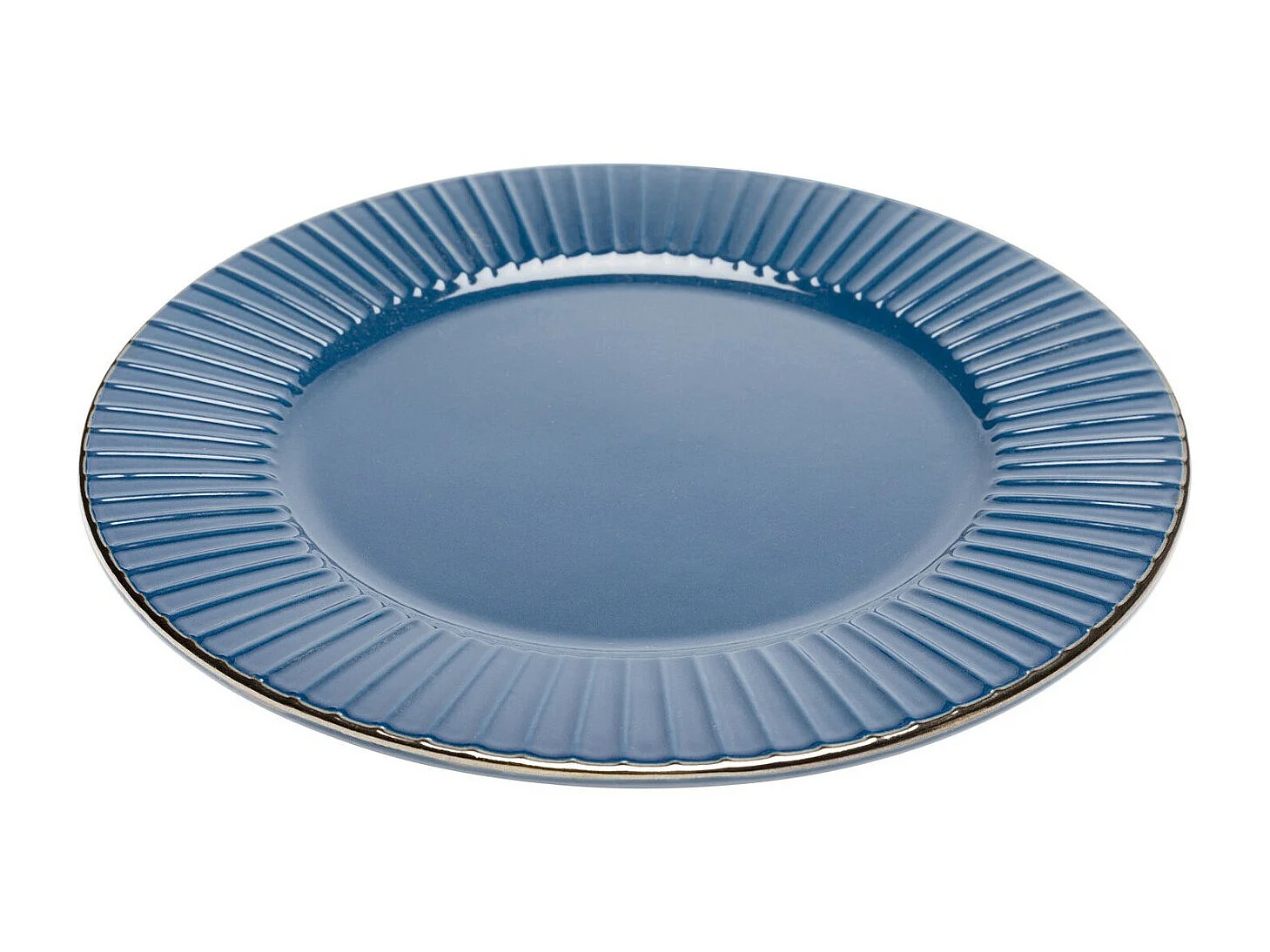 Piatto Muse blu Ø27cm