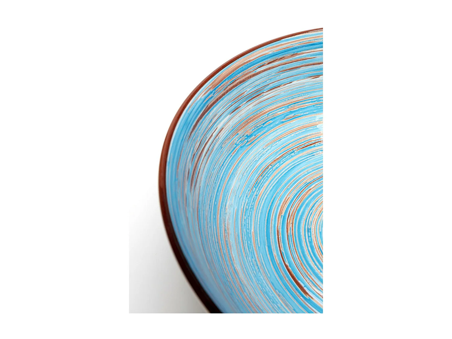 Schüssel Swirl Blau Ø22cm