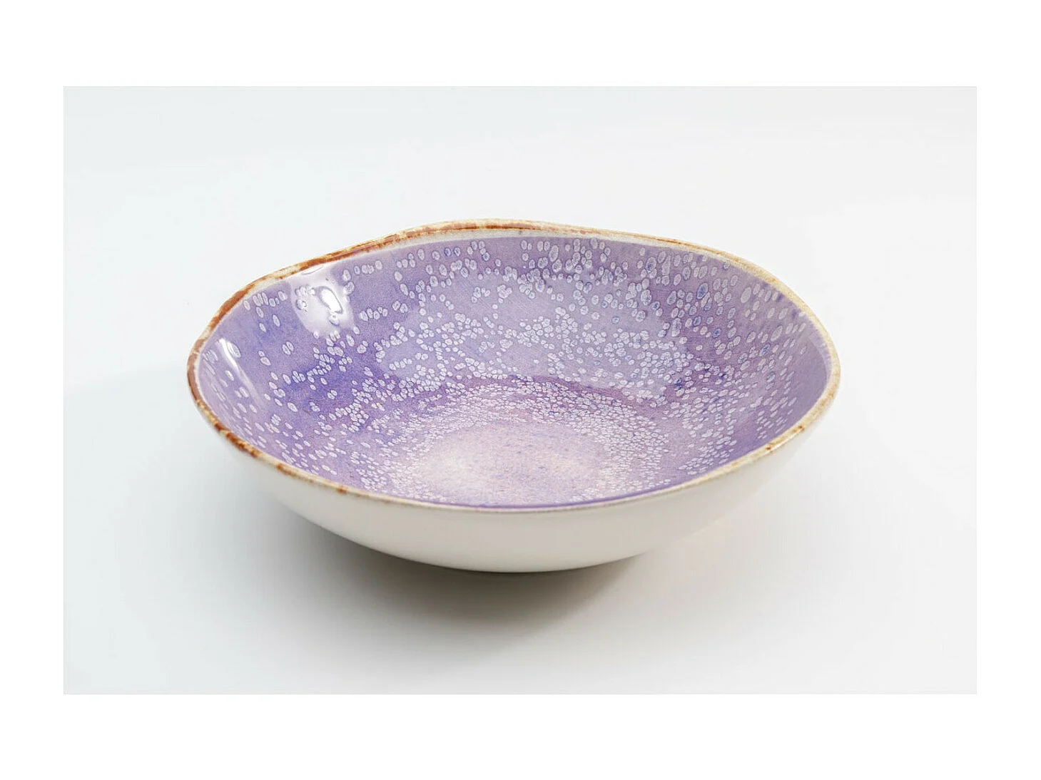 Teller Tief Shirley Violett Ø21cm