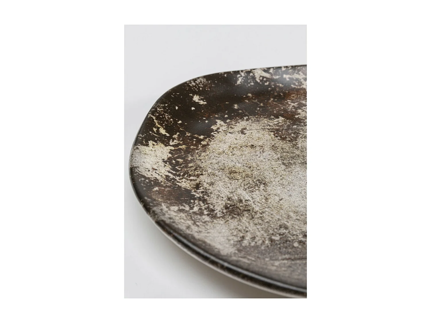 Assiette Savannah marron/gris Ø26cm