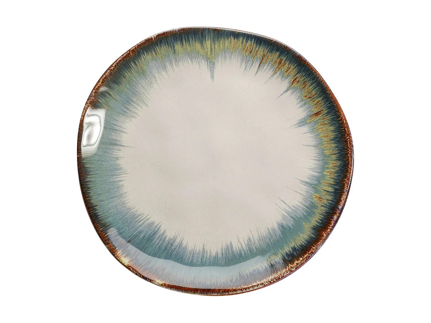 Assiette Laguna bleu Ø20cm