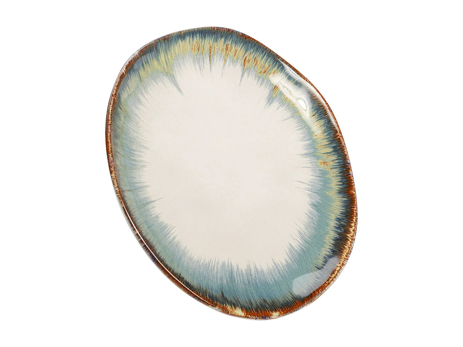 Assiette Laguna bleu Ø20cm