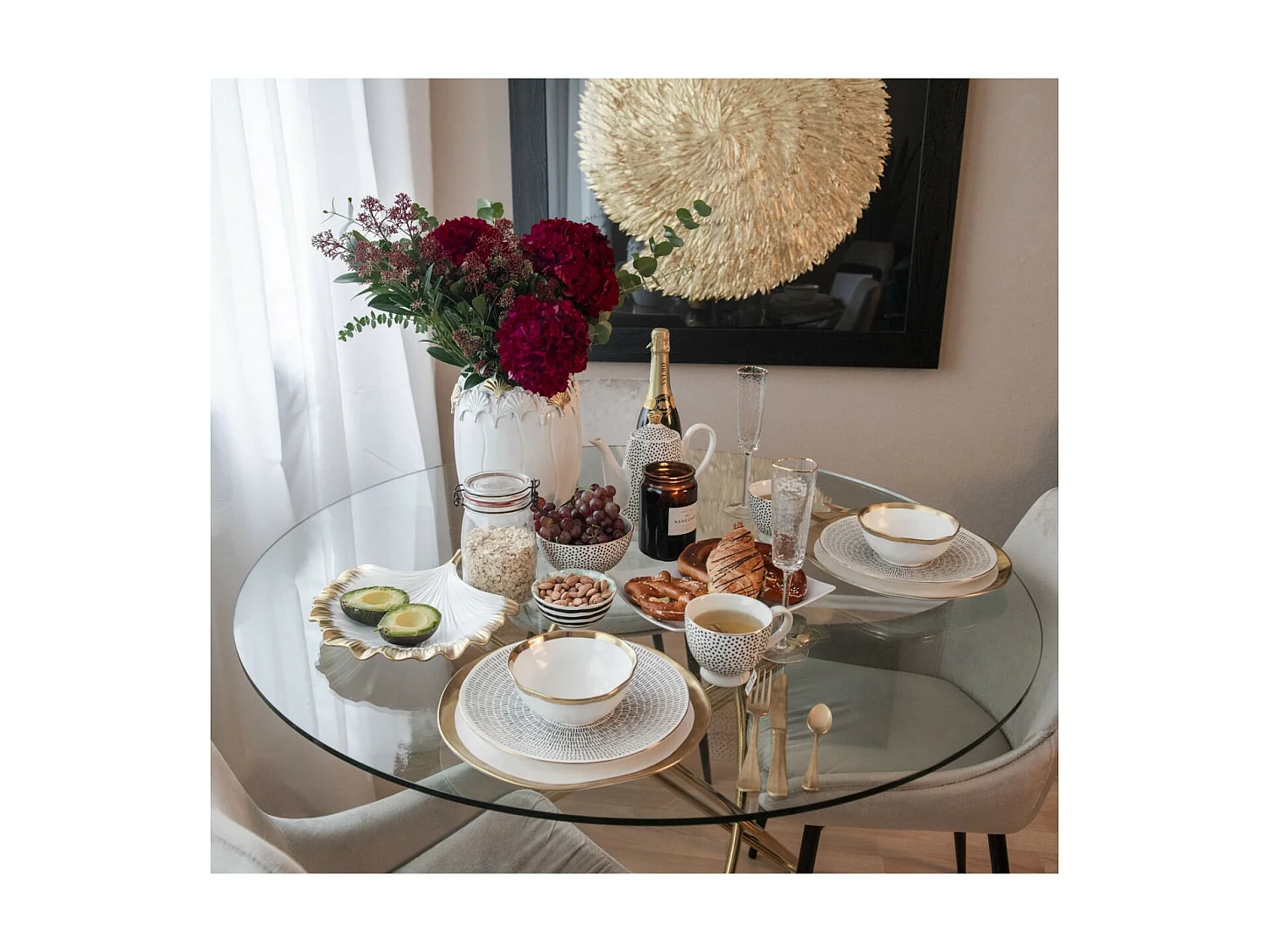 Schale Ginkgo Elegance Rim