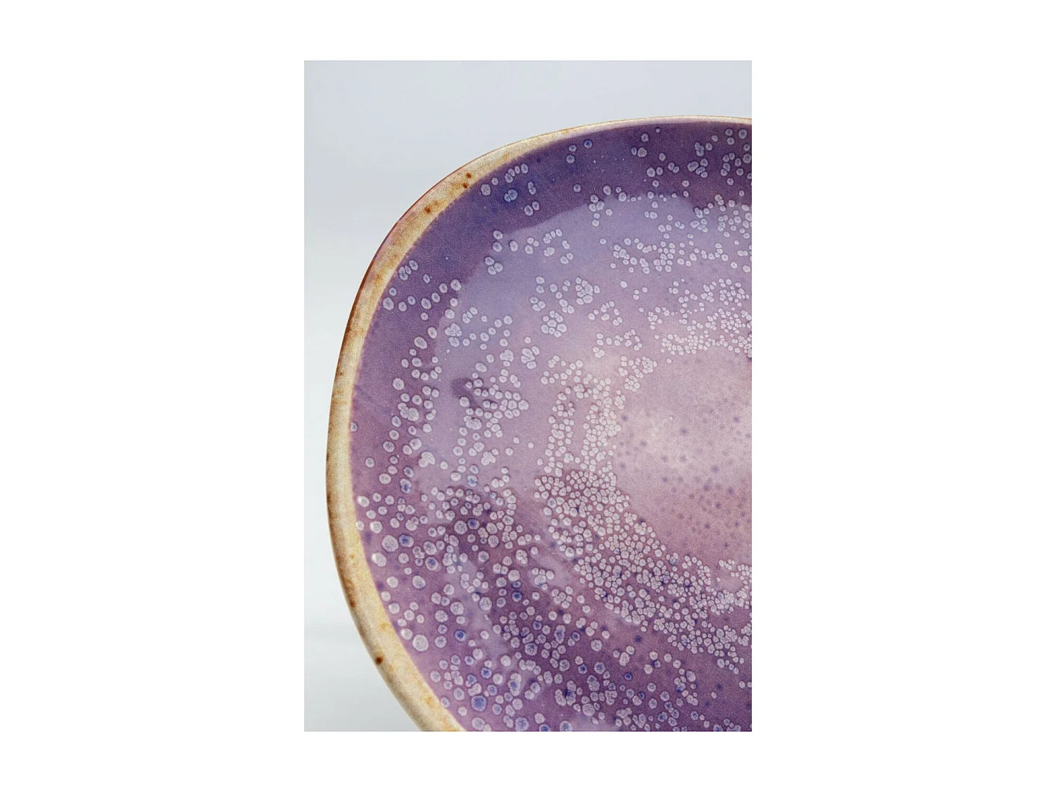 Assiette Shirley violet Ø21cm