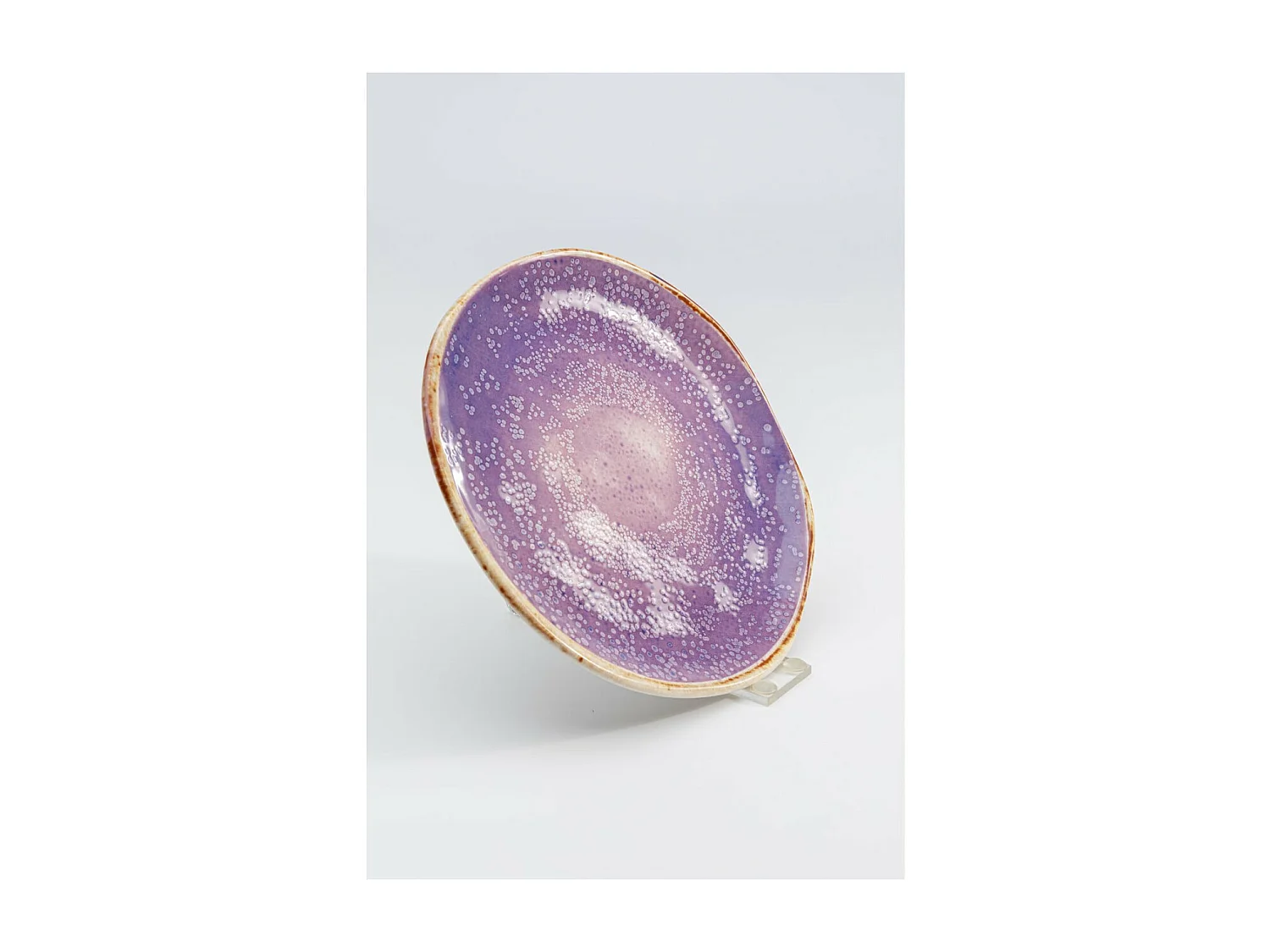 Assiette Shirley violet Ø21cm