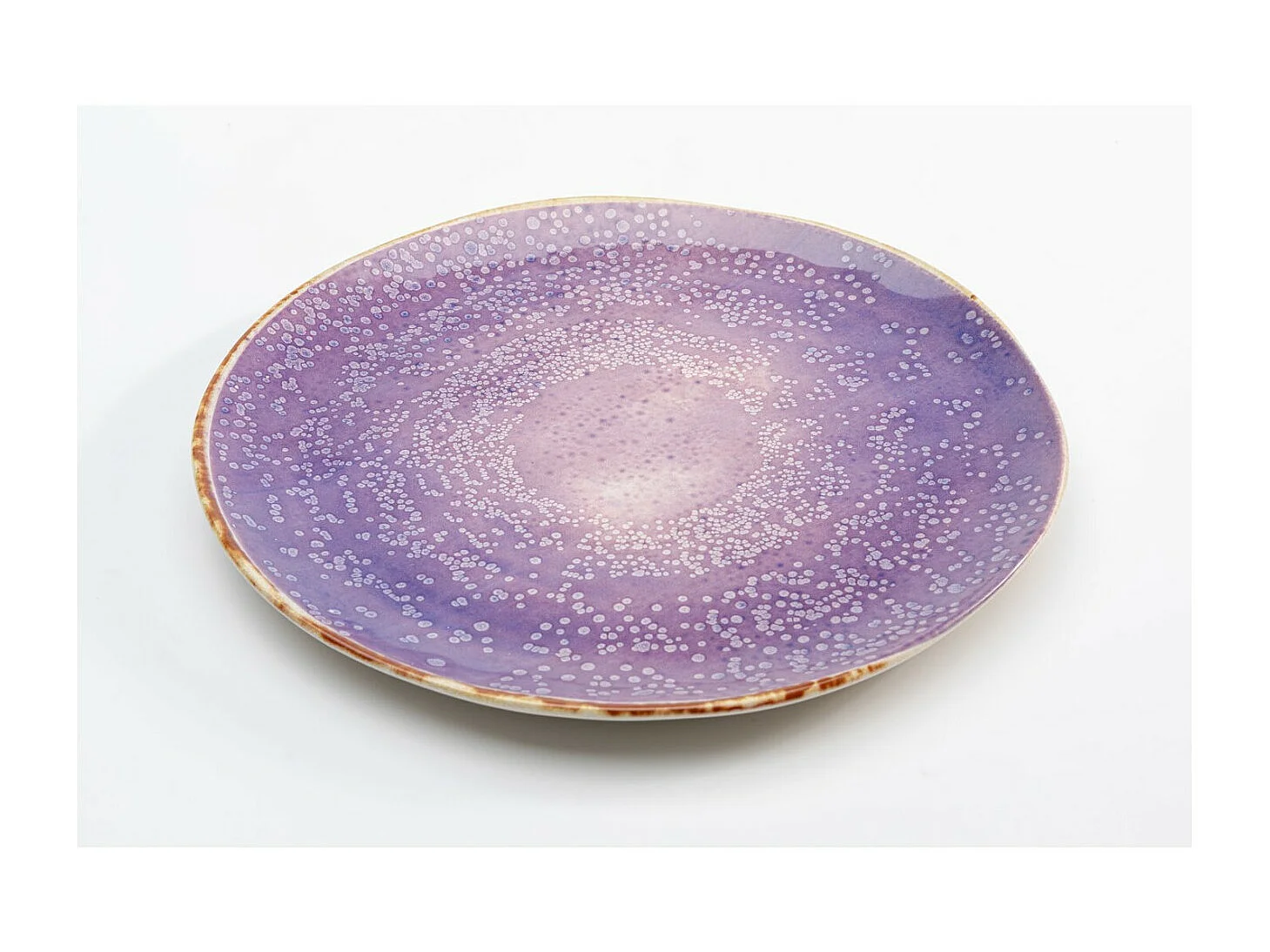 Assiette Shirley violet Ø21cm