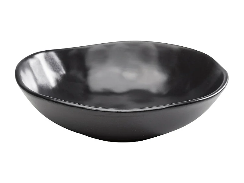 Teller Tief Organic Black Ø22cm