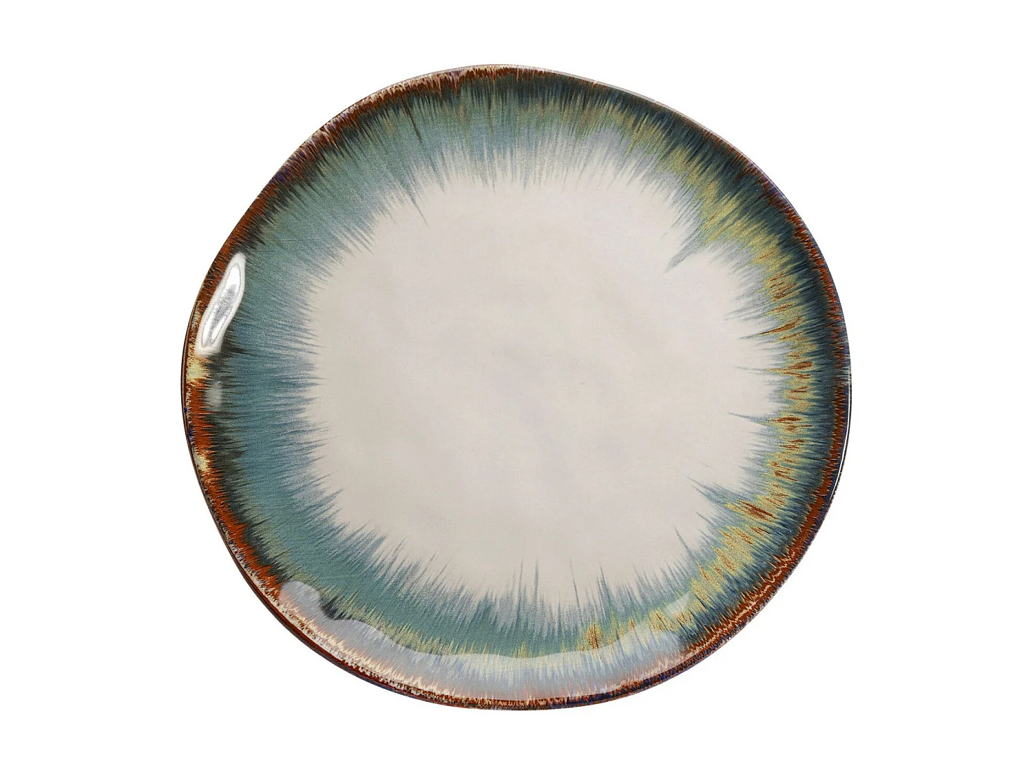 Assiette Laguna bleu Ø26cm