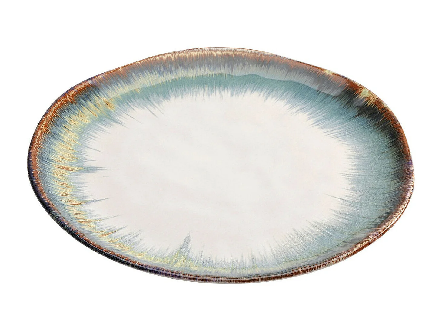 Assiette Laguna bleu Ø26cm