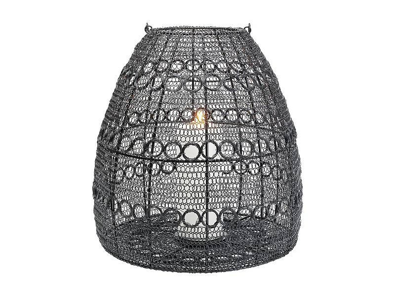 Lanterne Hayat noir 37cm
