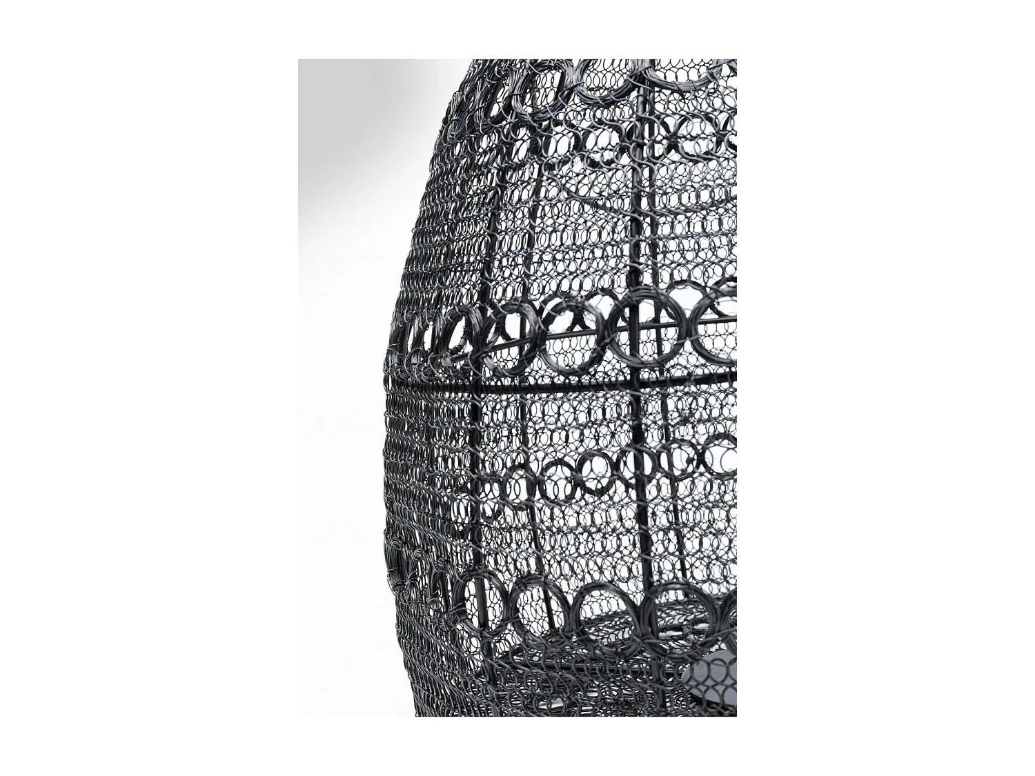 Lanterne Hayat noir 37cm