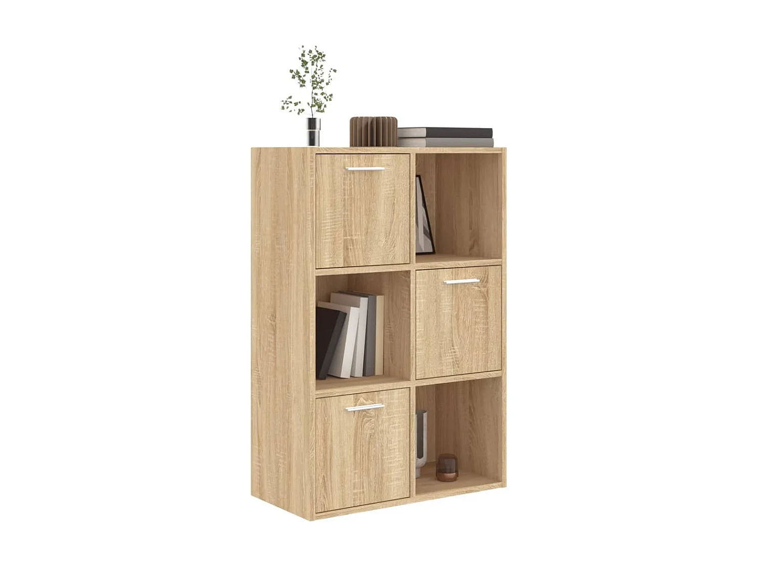 Armoire de rangementt Chêne sonoma 60x29,5x90 cm Aggloméré SBC2740