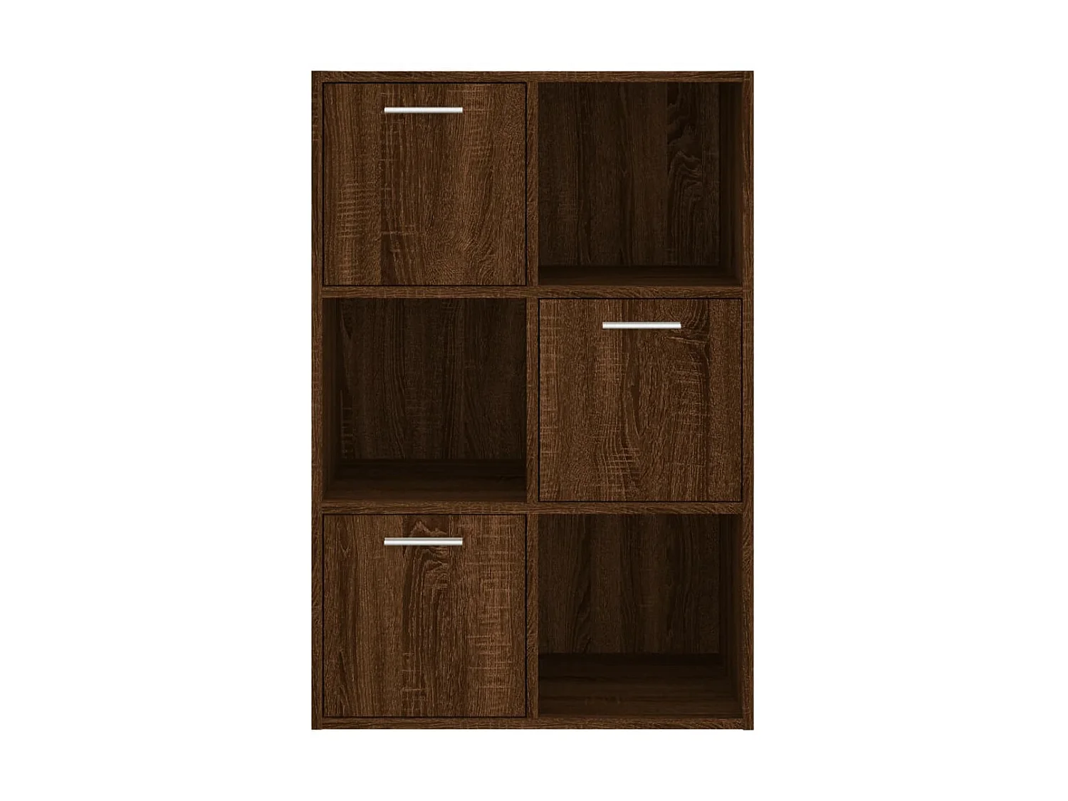Armário de arrumação 60x29,5x90 cm cor carvalho castanho PT349516