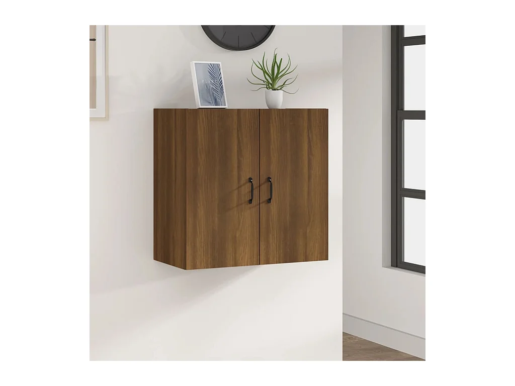 Armoire murale Chêne marron 60x31x60 cm Bois d'ingénierie OLA5774