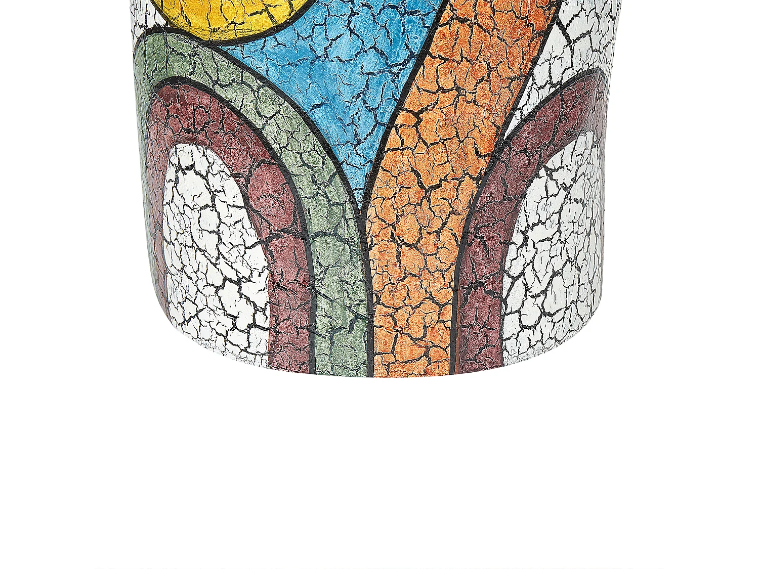 Vaso decorativo PUTRAJAYA Ceramica 38 cm Multicolore