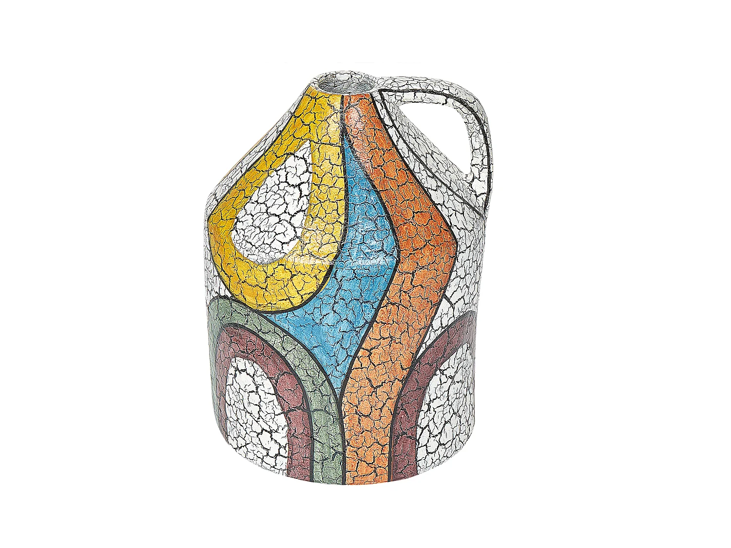 Vase décoratif PUTRAJAYA Céramique 38 cm Multicolore