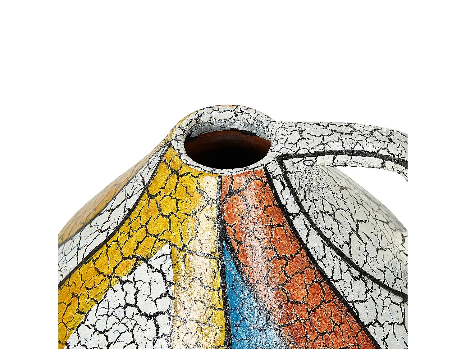 Wazon dekoracyjny PUTRAJAYA Ceramika 38 cm Kolorowy