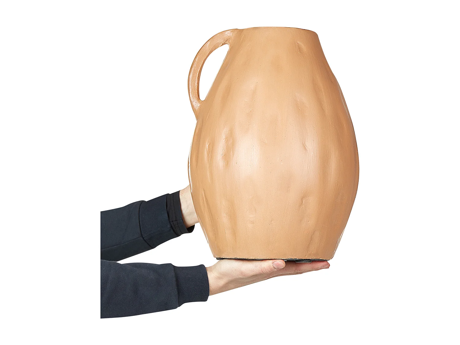 Vase décoratif KULIM Céramique 40 cm Beige sable