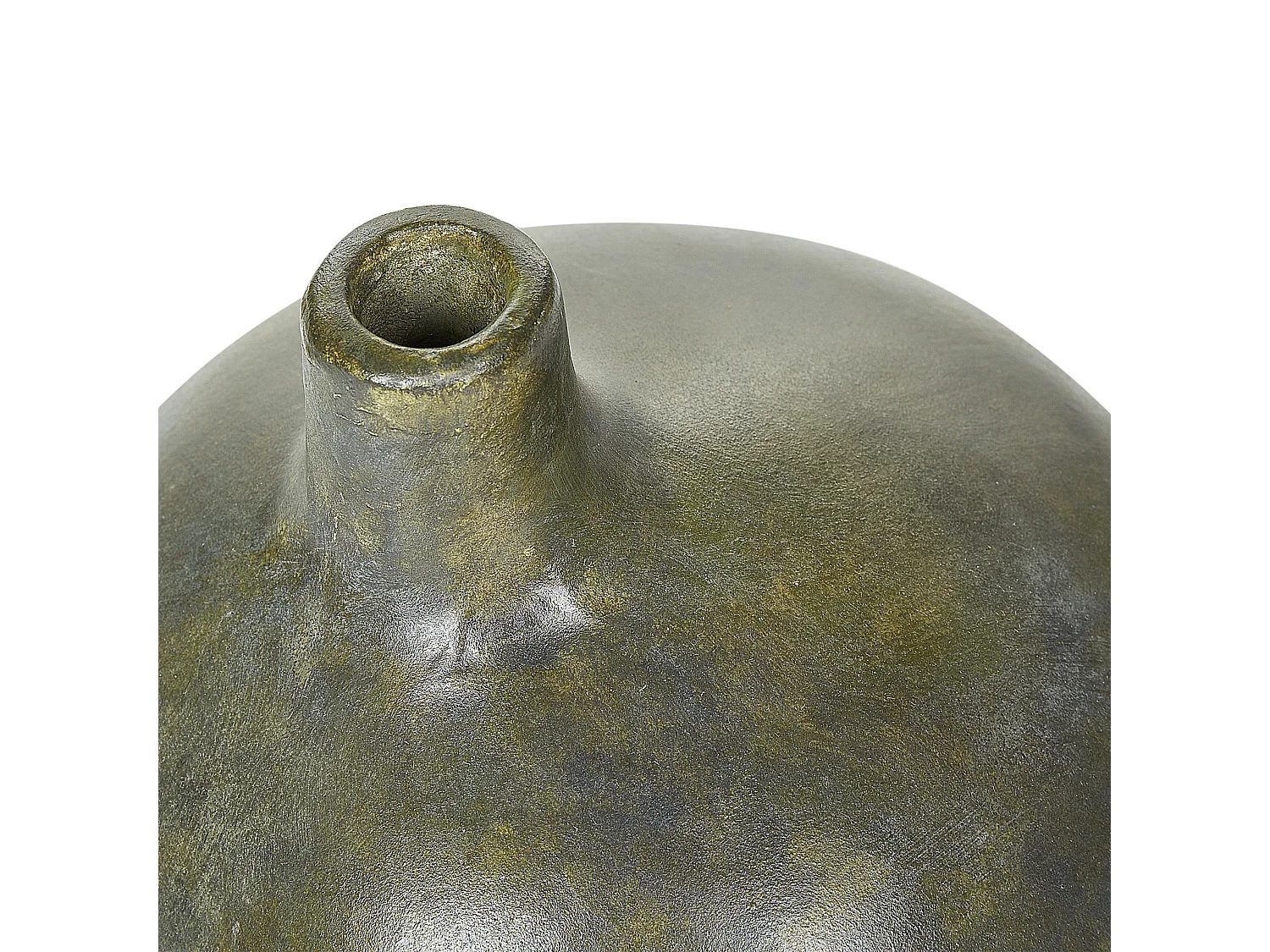Dekovase KLANG Keramik 18 cm Grau