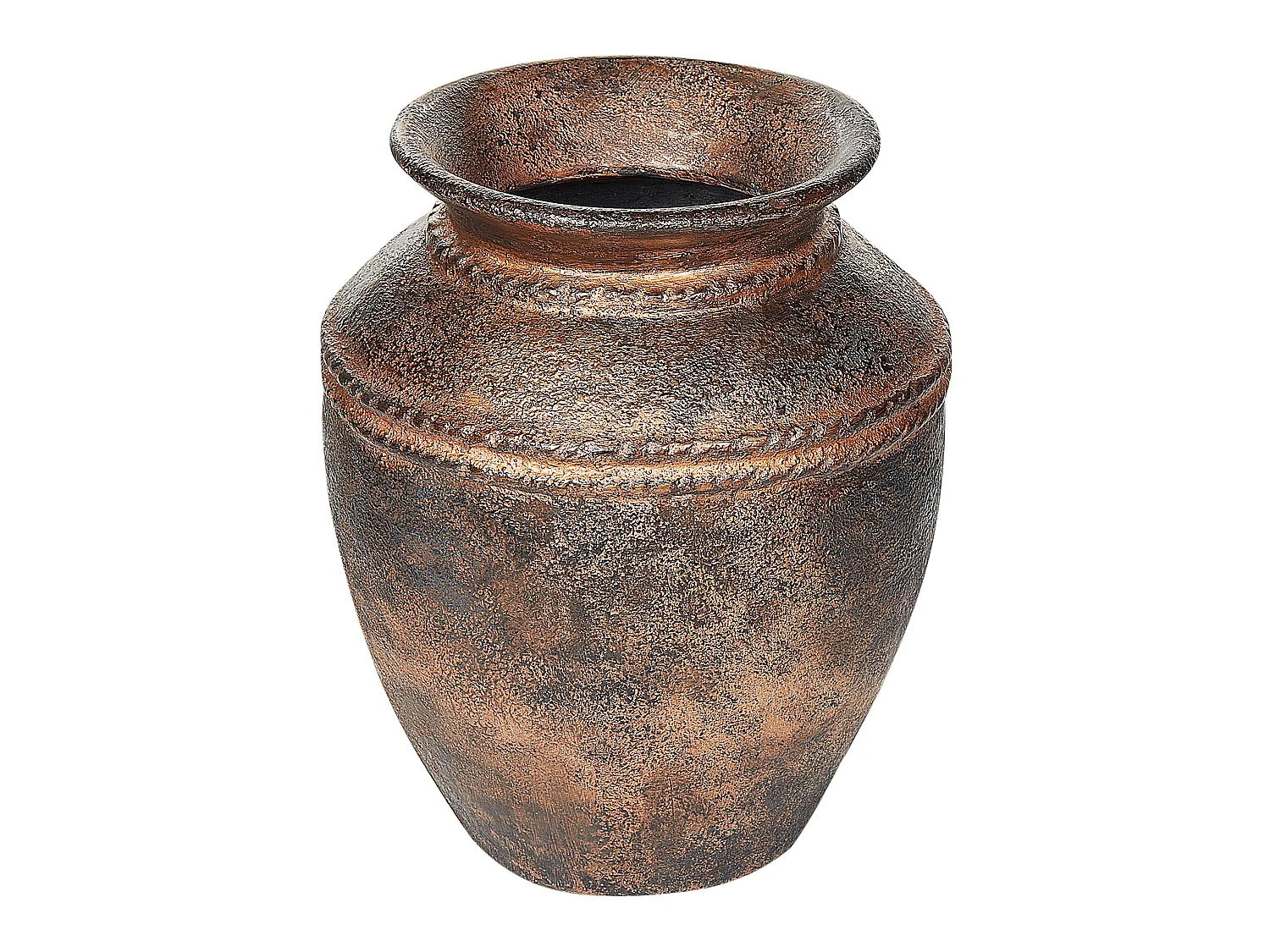 Vase décoratif PUCHONG Céramique 40 cm Cuivré