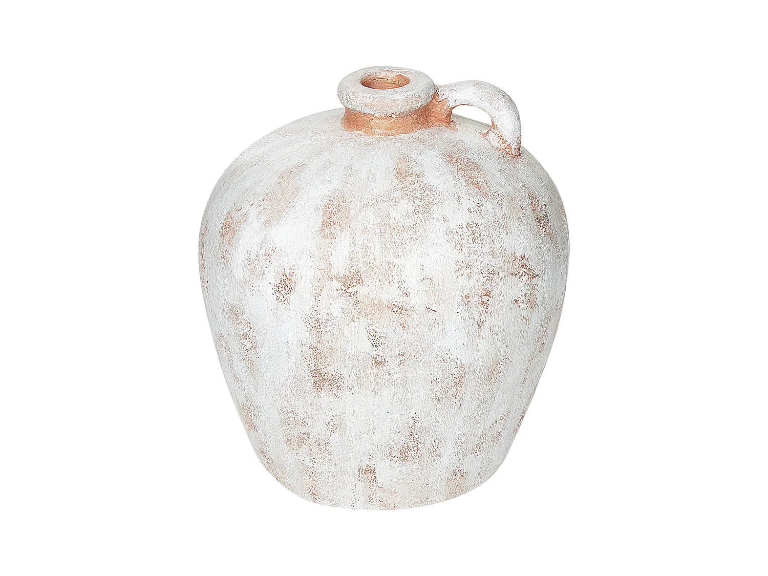 Jarro decorativo IPOH Cerâmica 30 cm Branco creme