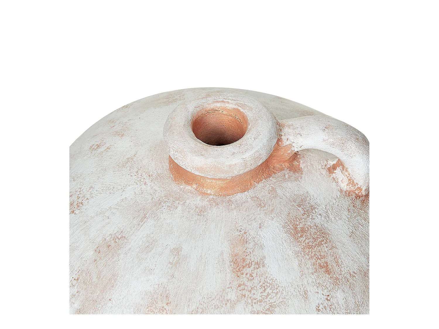 Jarro decorativo IPOH Cerâmica 30 cm Branco creme