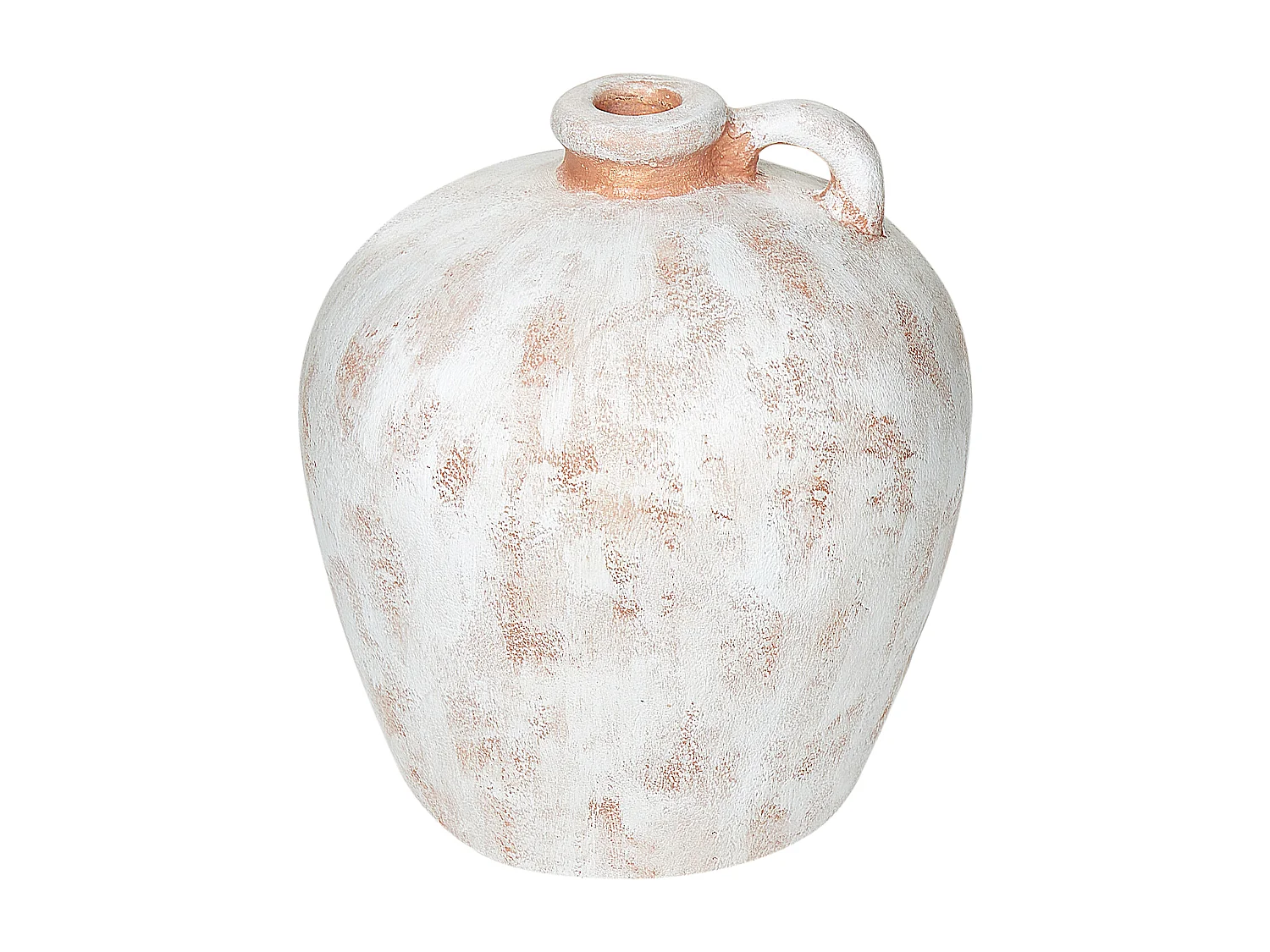 Jarro decorativo IPOH Cerâmica 30 cm Branco creme