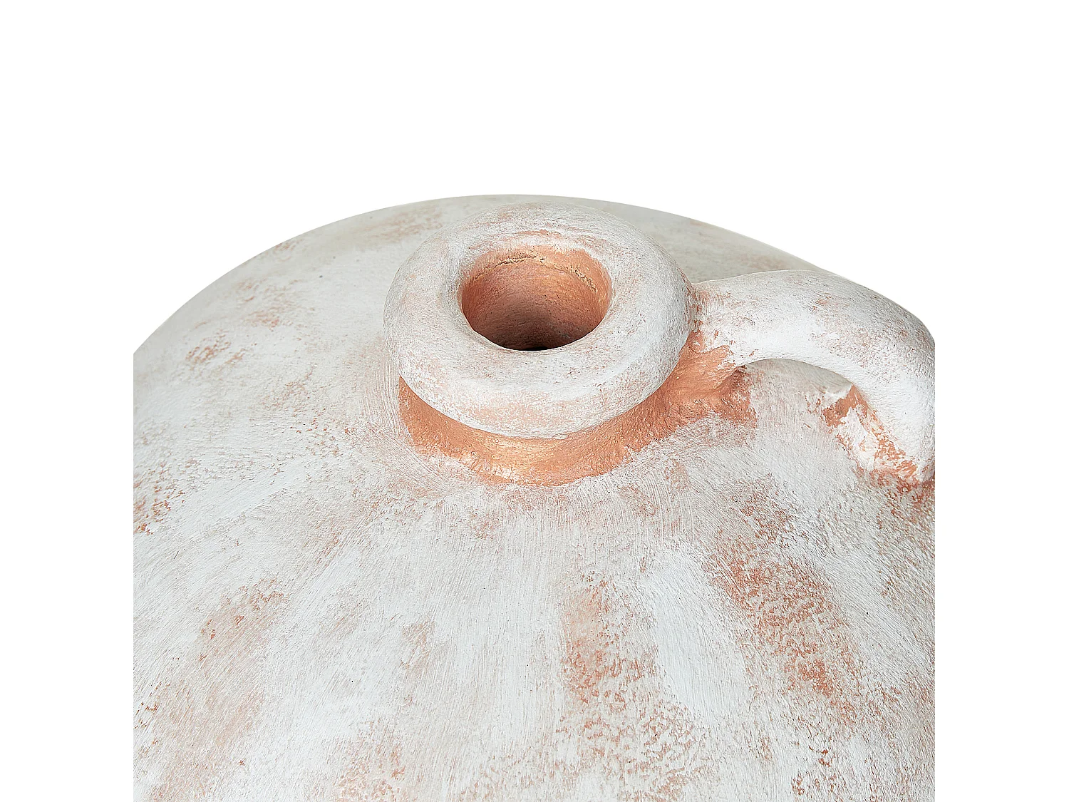 Vase décoratif IPOH Céramique 30 cm Blanc cassé