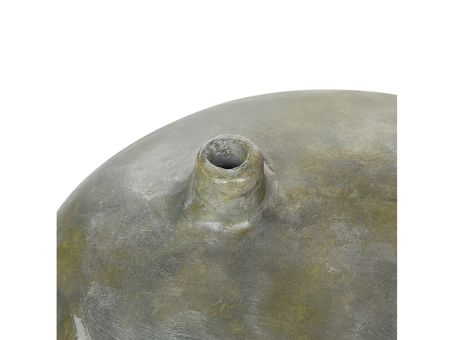 Jarrón decorativo RAWANG Cerámica 15 cm Gris