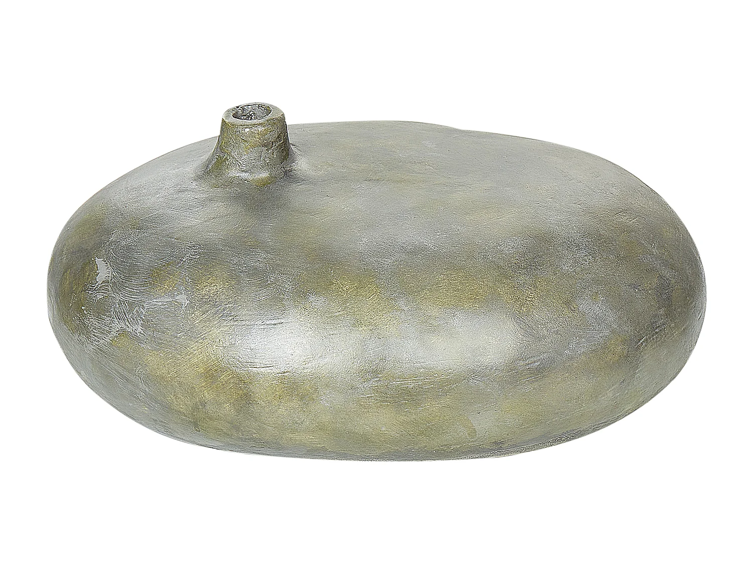 Vase décoratif RAWANG Céramique 15 cm Gris