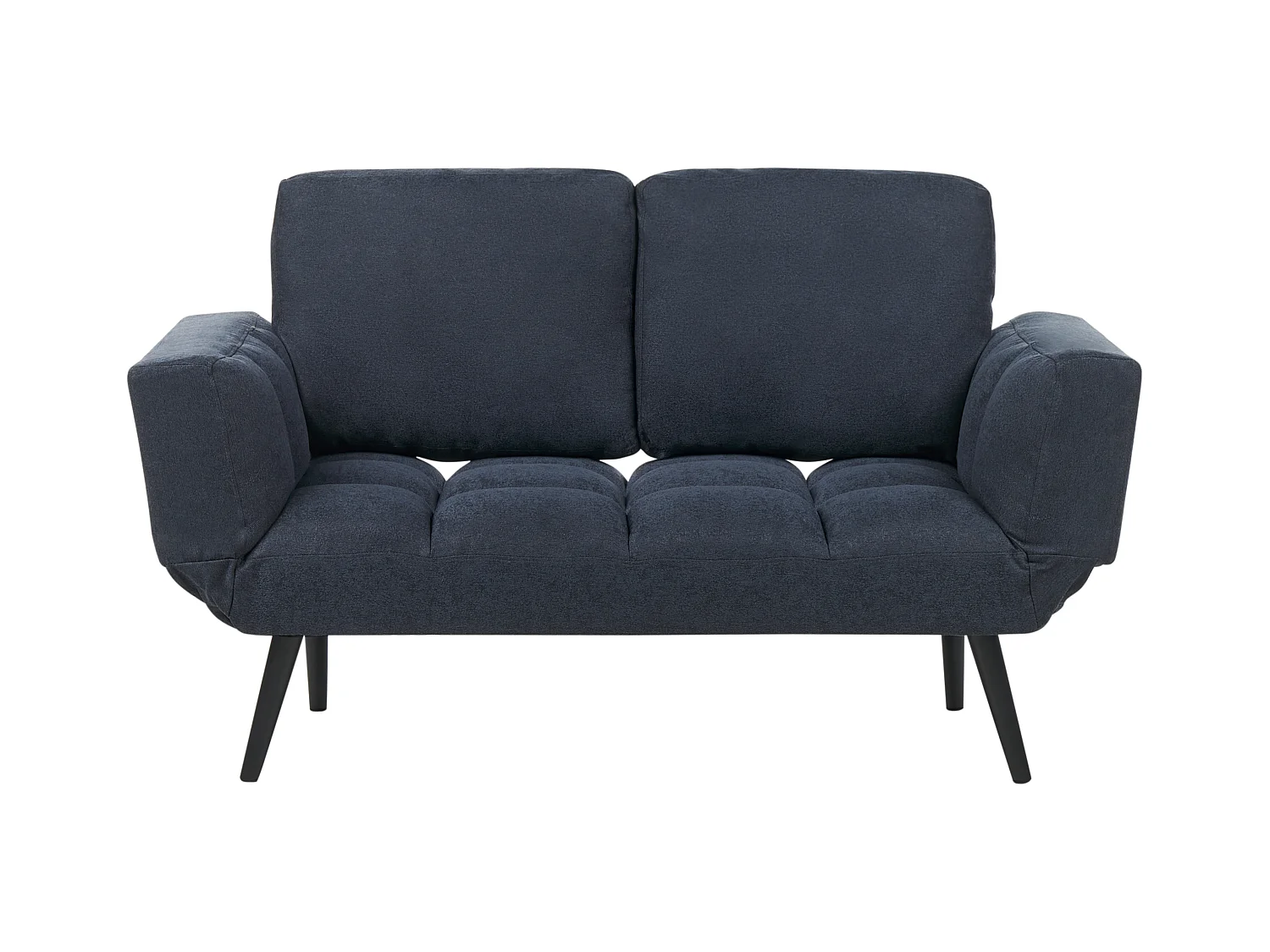 Schlafsofa BREKKE Stoff Dunkelblau 2-Sitzer